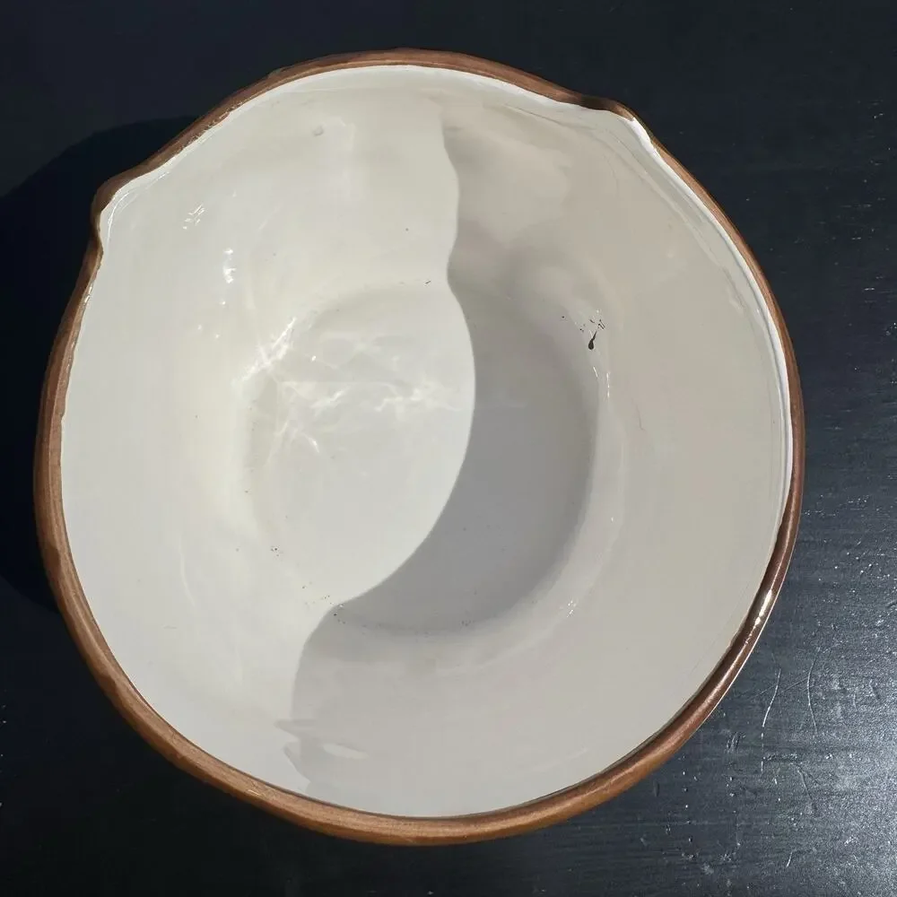 Earthenware Woodland Animal Owl Bowl Cereal Soup